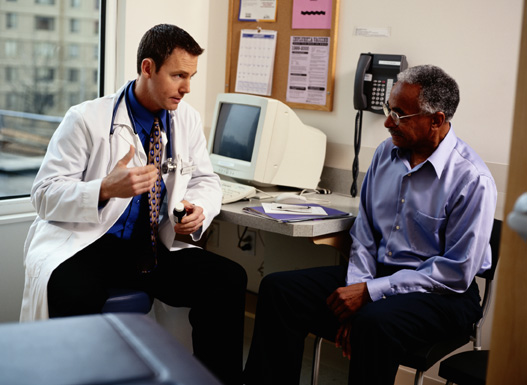 consultation with doctor